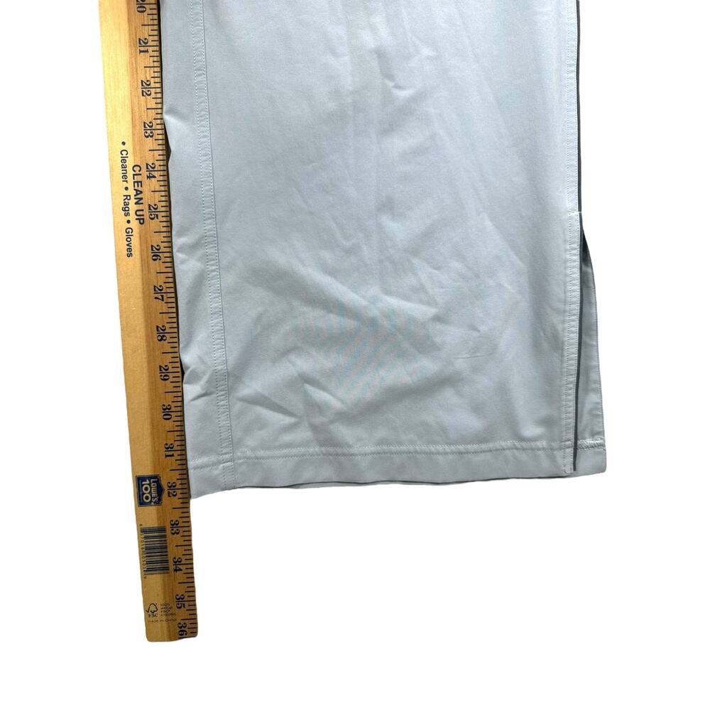 lululemon Court Rival Wide Leg Track Pant 6 Starch Blue Solar Grey Tennis Golf - Picture 6 of 9